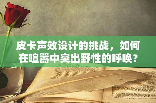 皮卡声效设计的挑战，如何在喧嚣中突出野性的呼唤？