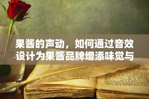 果酱的声动，如何通过音效设计为果酱品牌增添味觉与情感的双重体验？