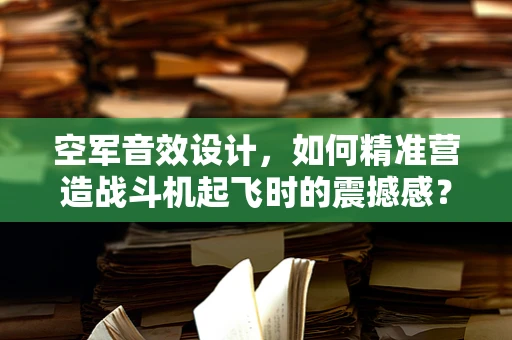 空军音效设计，如何精准营造战斗机起飞时的震撼感？