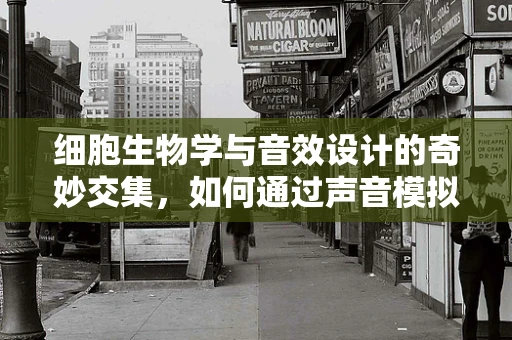 细胞生物学与音效设计的奇妙交集，如何通过声音模拟细胞分裂的动态？