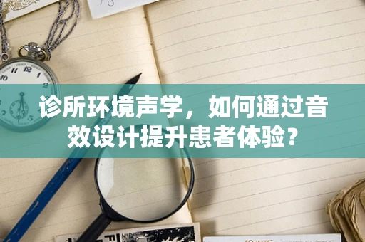 诊所环境声学，如何通过音效设计提升患者体验？