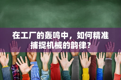在工厂的轰鸣中，如何精准捕捉机械的韵律？