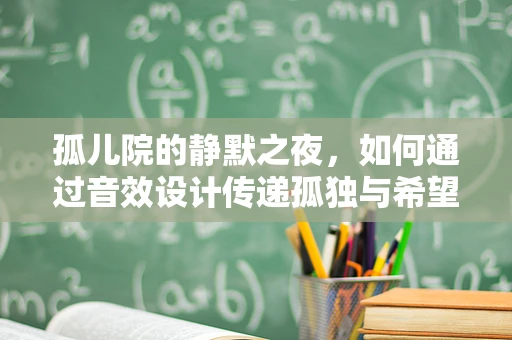 孤儿院的静默之夜，如何通过音效设计传递孤独与希望？