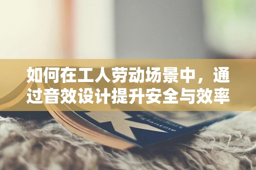 如何在工人劳动场景中，通过音效设计提升安全与效率？