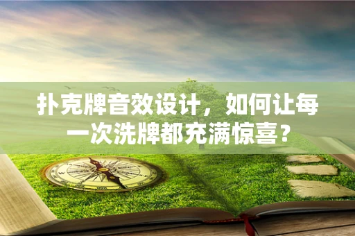扑克牌音效设计，如何让每一次洗牌都充满惊喜？
