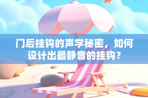 门后挂钩的声学秘密，如何设计出最静音的挂钩？