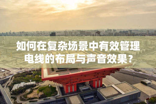 如何在复杂场景中有效管理电线的布局与声音效果？