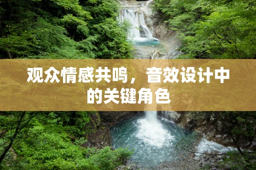 观众情感共鸣，音效设计中的关键角色
