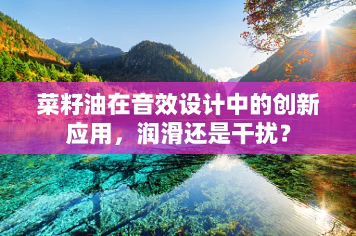 菜籽油在音效设计中的创新应用，润滑还是干扰？