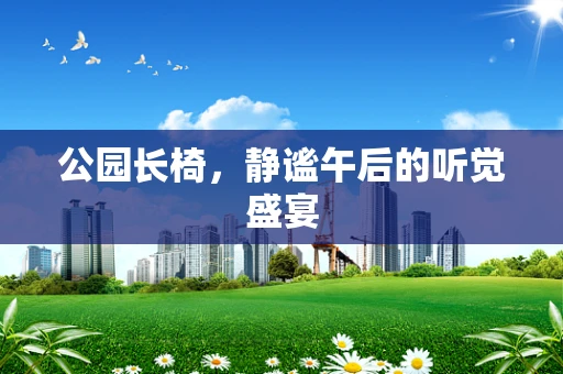 公园长椅，静谧午后的听觉盛宴