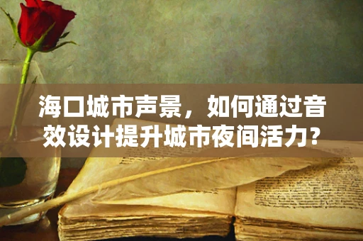 海口城市声景，如何通过音效设计提升城市夜间活力？