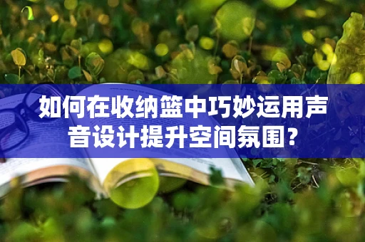 如何在收纳篮中巧妙运用声音设计提升空间氛围？