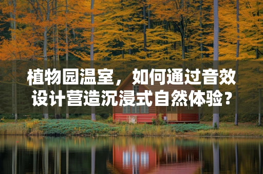 植物园温室，如何通过音效设计营造沉浸式自然体验？