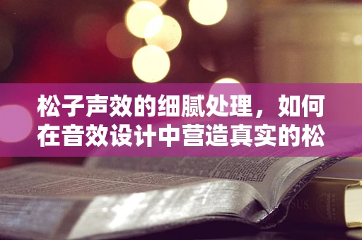 松子声效的细腻处理，如何在音效设计中营造真实的松脆感？