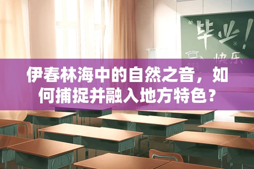伊春林海中的自然之音，如何捕捉并融入地方特色？