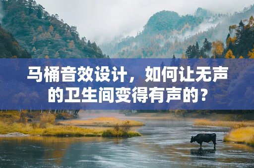 马桶音效设计，如何让无声的卫生间变得有声的？
