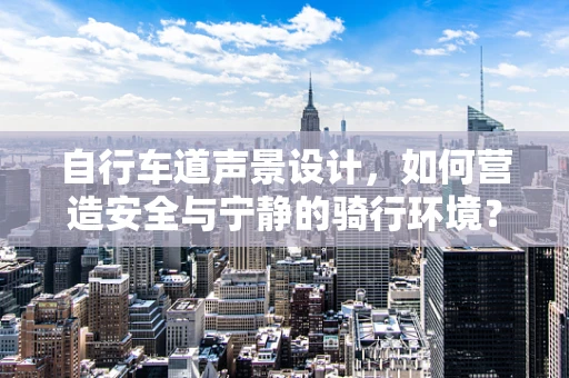 自行车道声景设计，如何营造安全与宁静的骑行环境？