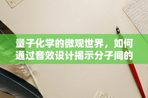 量子化学的微观世界，如何通过音效设计揭示分子间的‘声音’？