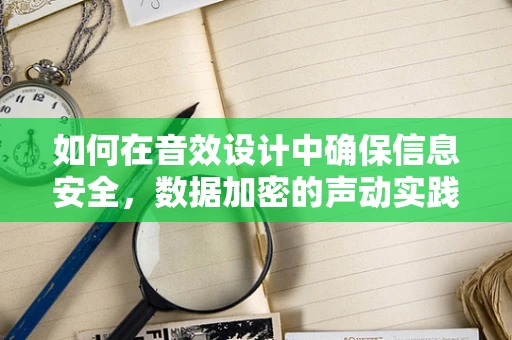 如何在音效设计中确保信息安全，数据加密的声动实践？