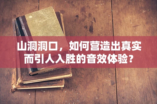 山洞洞口，如何营造出真实而引人入胜的音效体验？