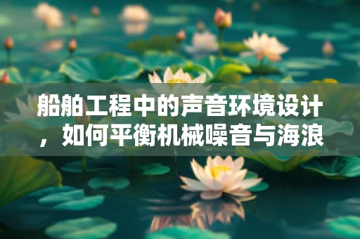 船舶工程中的声音环境设计，如何平衡机械噪音与海浪声？