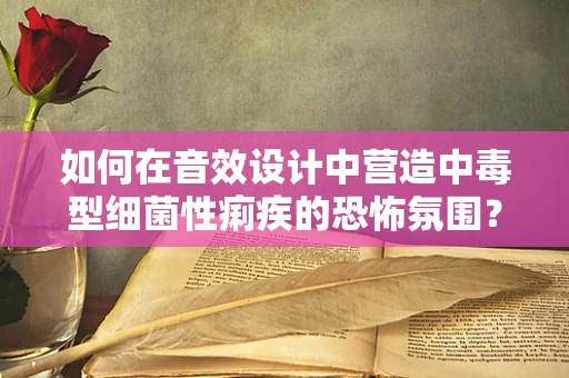 如何在音效设计中营造中毒型细菌性痢疾的恐怖氛围？