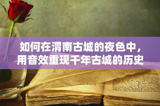 如何在渭南古城的夜色中，用音效重现千年古城的历史回响？