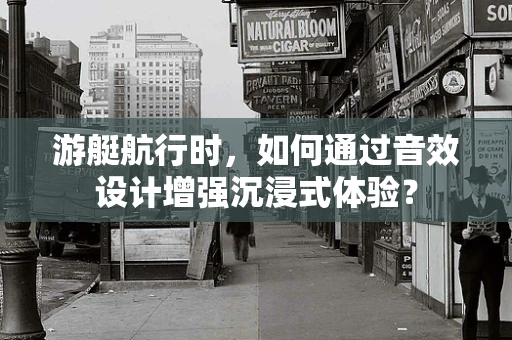 游艇航行时，如何通过音效设计增强沉浸式体验？