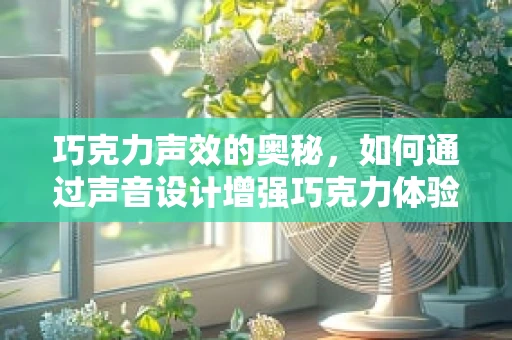 巧克力声效的奥秘，如何通过声音设计增强巧克力体验？