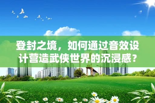 登封之境，如何通过音效设计营造武侠世界的沉浸感？