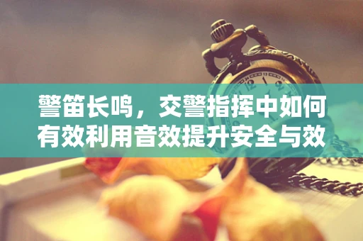 警笛长鸣，交警指挥中如何有效利用音效提升安全与效率？