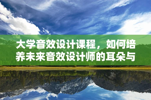 大学音效设计课程，如何培养未来音效设计师的耳朵与创意？