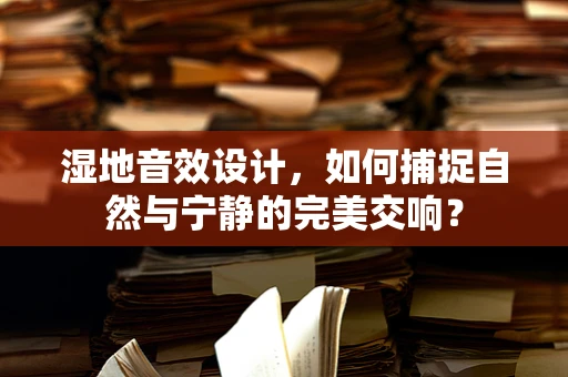 湿地音效设计，如何捕捉自然与宁静的完美交响？