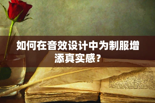 如何在音效设计中为制服增添真实感？
