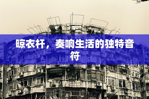 晾衣杆，奏响生活的独特音符