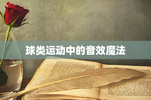 球类运动中的音效魔法