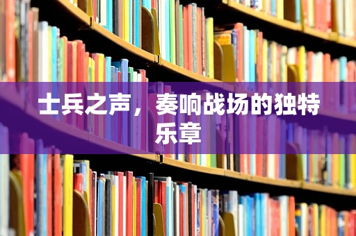 士兵之声，奏响战场的独特乐章