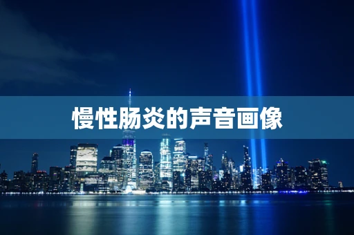 慢性肠炎的声音画像