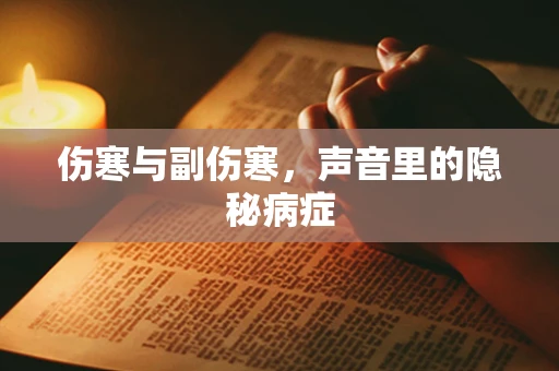 伤寒与副伤寒，声音里的隐秘病症