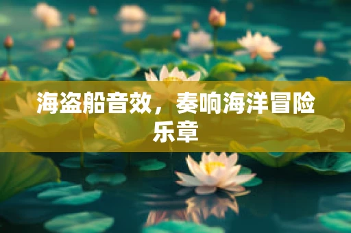 海盗船音效，奏响海洋冒险乐章