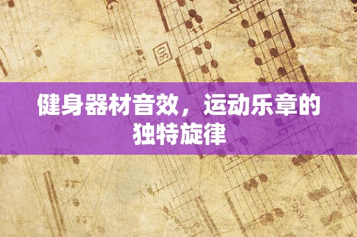 健身器材音效，运动乐章的独特旋律