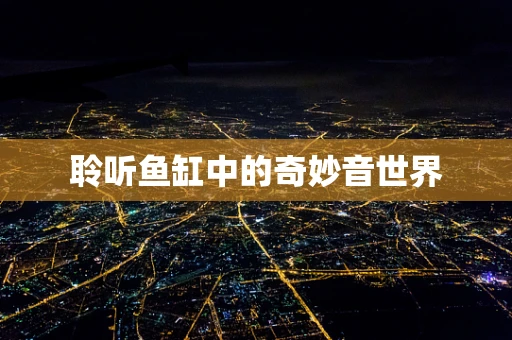 聆听鱼缸中的奇妙音世界
