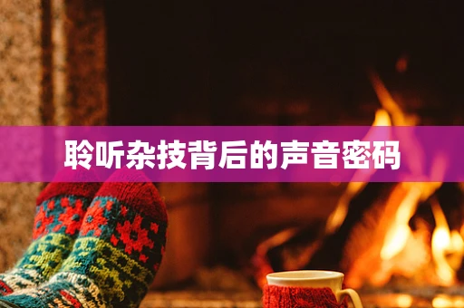 聆听杂技背后的声音密码