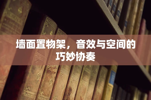 墙面置物架，音效与空间的巧妙协奏