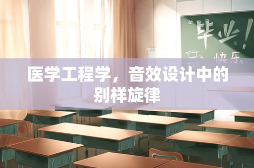 医学工程学，音效设计中的别样旋律