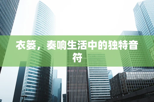 衣篓，奏响生活中的独特音符