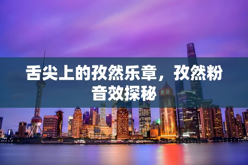 舌尖上的孜然乐章，孜然粉音效探秘
