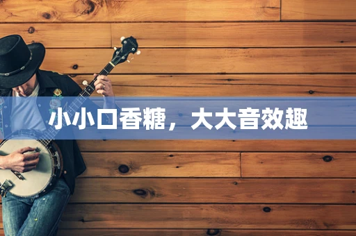 小小口香糖，大大音效趣