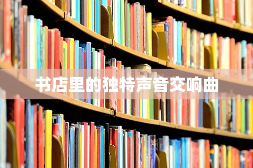 书店里的独特声音交响曲
