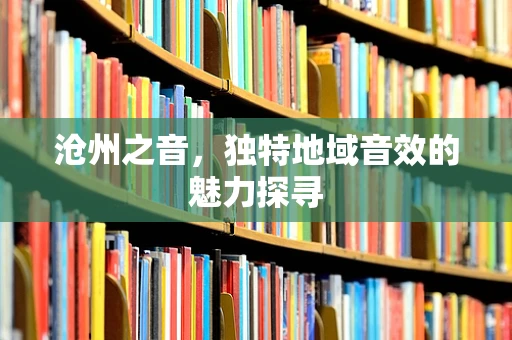 沧州之音，独特地域音效的魅力探寻